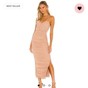 Elliott Pippa Dress in Nude. Size XS